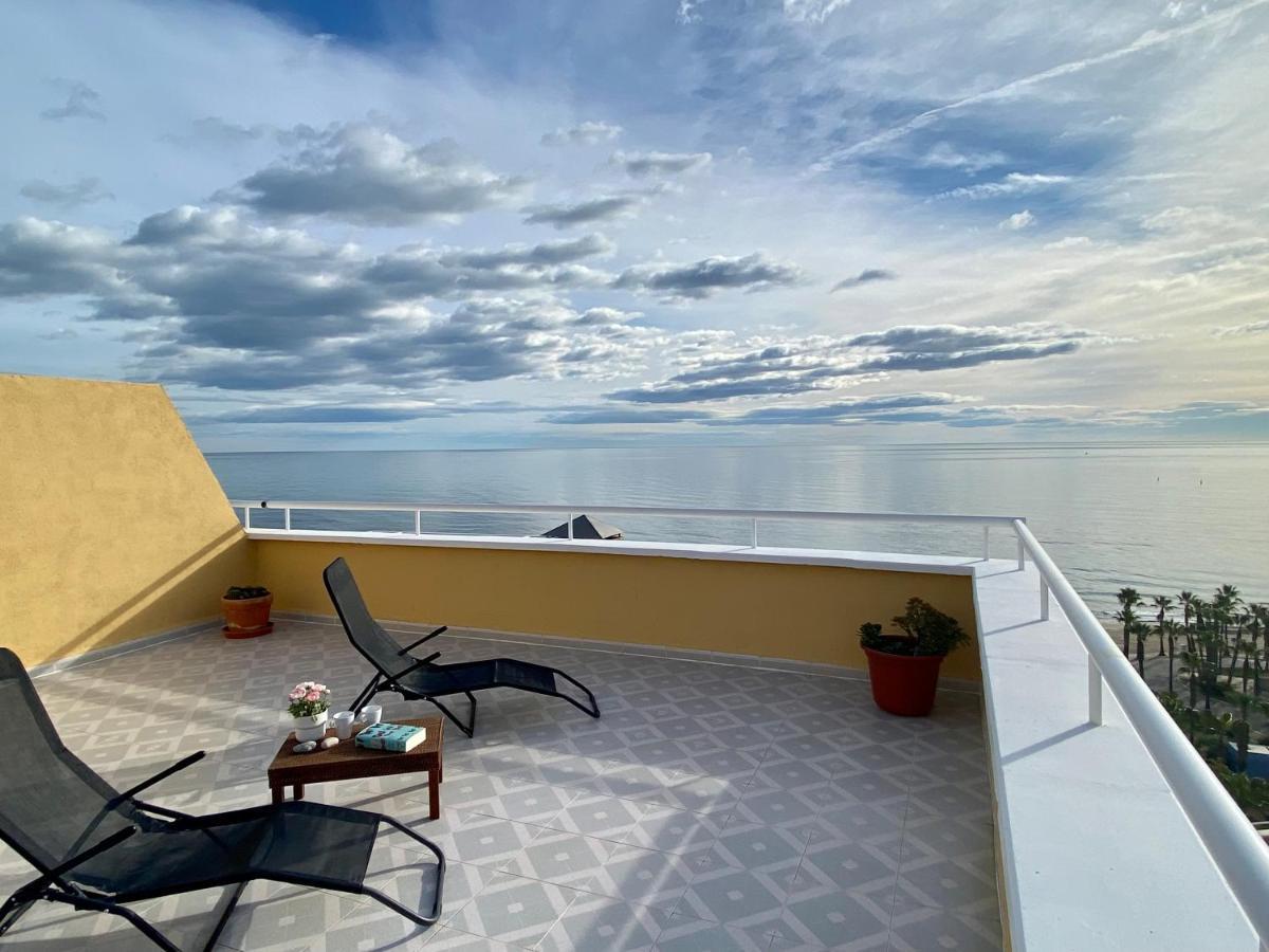 Appartamento Ático frontal con vistas al mar - 1ª línea Acapulco I Oropesa del Mar Esterno foto