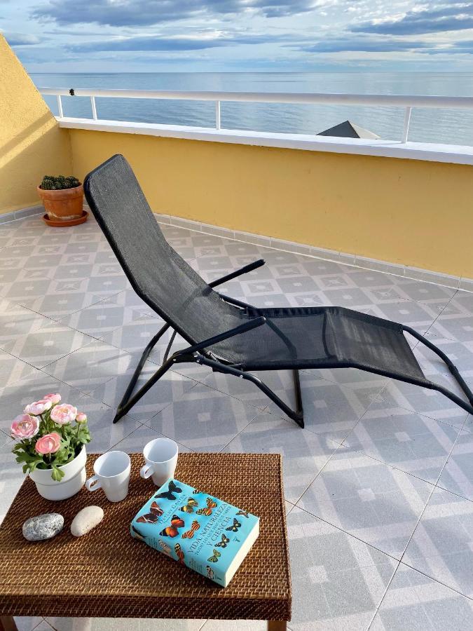 Appartamento Ático frontal con vistas al mar - 1ª línea Acapulco I Oropesa del Mar Esterno foto